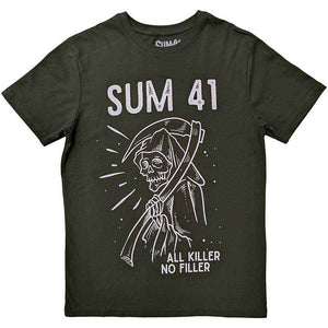 SUM 41 REAPER ALL KILLER NO FILLER TEE