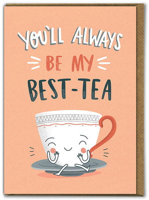 BEST-TEA BIRTHDAY CARD