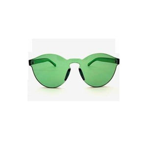 GREEN CRYSTAL FESTIVAL SUNGLASSES PLASTIC