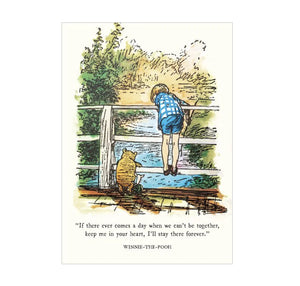 WINNIE THE POO KEEP ME IN YOUR HEART CARD