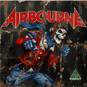 AIRBOURNE | AIRBOURNE (BLUE AND RED SPLATTER EDITION) (VINYL)
