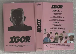 TYLER THE CREATOR | TYLER THE CREATOR IGOR CASSETTE TAPE (PINK TAPE)