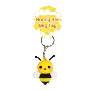 HONEY BEE BAG HANGER KEYRING