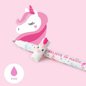 ERASABLE UNICORN PEN PINK INK