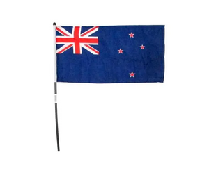 NZ MINI FLAG HAND HELD 15X30CM