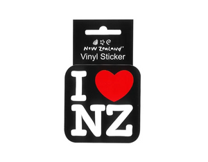 I HEART NZ VINYL STICKER