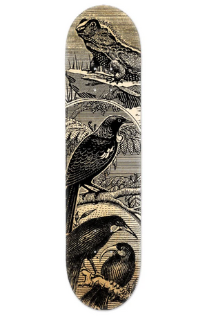 TUATARA STAMP SKATEBOARD DECK