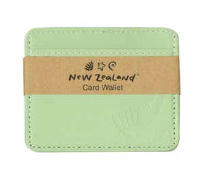 CARD HOLDER NZ GREEN SILVER FERN