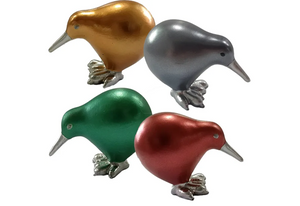 KIWI BIRD ORNAMENTS METAL SMALL