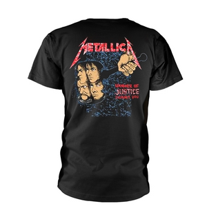 METALLICA AND JUSTICE FOR ALL BLACK TEE