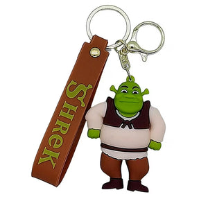 SHREK RUBBER KEYRING 3D