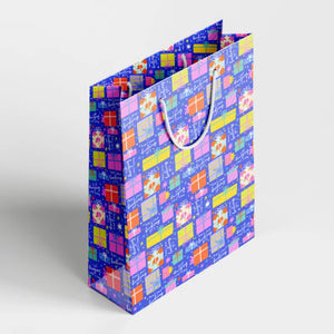 HERES YOUR FUCKING GIFT GIFT BAG MEDIUM 32X26X12