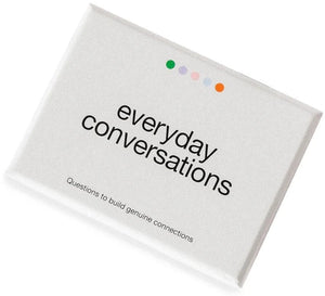 CARD DECK | EVERYDAY CONVERSATIONS CARD DECK QUESTIONS TO BUILD GENUINE CONNECTIONS