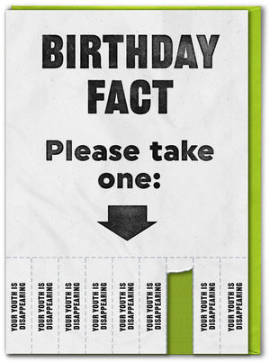 BIRTHDAY FACT CARD