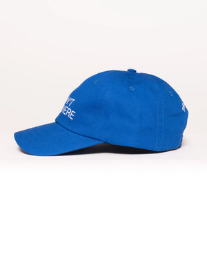 I DONT WORK HERE BLUE CAP EMBROIDERED
