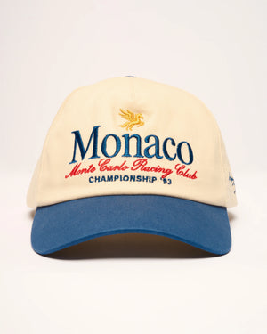 MONACO RACING RETRO DAD CAP EMBROIDERED