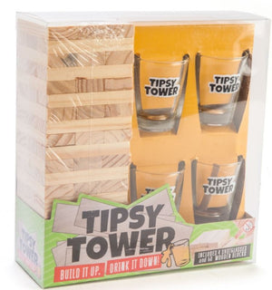 TIPSY TOWER DRINKING JENGA GAME - BLANK
