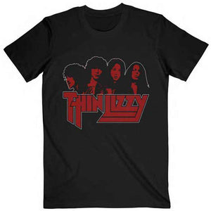 THIN LIZZY RED LOGO TEE