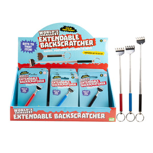 BACK SCRATCHER KEYRING MINI EXTENDABLE WORLDS SMALLEST