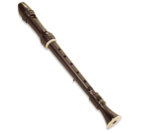 RECORDER CAIMBRIDGE 3 PIECE BROWN PLASTIC INSTRUMENT