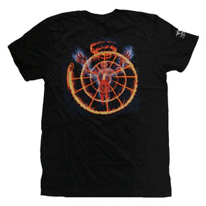 TOOL FLAME SPIRAL TEE