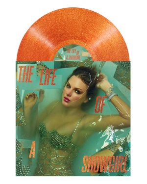 TAYLOR SWIFT | THE LIFE OF A SHOWGIRL: SWEAT AND VANILLA PERFUME PORTOFINO ORANGE GLITTER VINYL