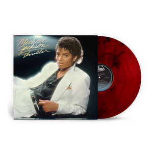 MICHAEL JACKSON | THRILLER (RED & BLACK MARBLE EDITION) (VINYL) (Pre-Order)