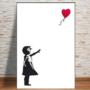 BANKSY BALLOON GIRL POSTER 303