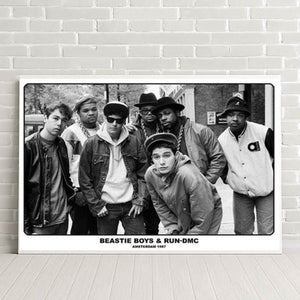 BEASTIE BOYS RUN DMC 1987 POSTER 661
