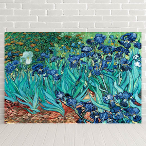 VAN GOGH LES IRISES POSTER 14