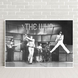 WHO LIVE ON STAGE B/W POSTER 542