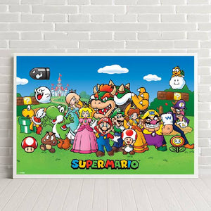 SUPER MARIO CHARACTERS POSTER 66