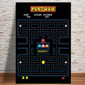 PAC MAN MAZE POSTER 584