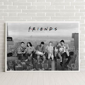 FRIENDS LUNCH ON A SKYSCRAPER POSTER 650
