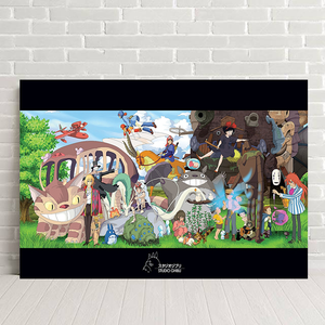 STUDIO GHIBLI CHARACTERS COLLAGE POSTER 527