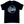 STROKES CHROME LOGO BLACK TEE