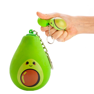 AVOCADO STRESS BALL KEYCHAIN