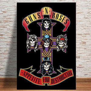 GUNS N ROSES APPETITE CRUCIFIX POSTER 98