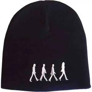 BEATLES UNISEX BEANIE HAT: ABBEY ROAD (SONIC SILVER)