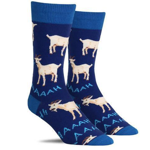 SCREAMING GOATS SOCKS ROYAL BLUE (7-12 W / 11-13 M)