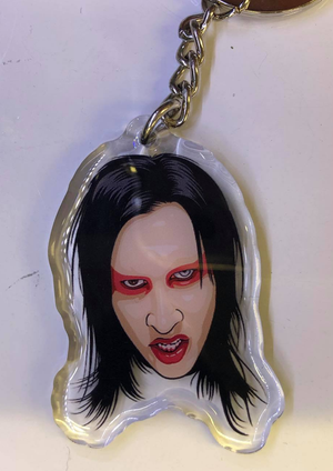 MARILYN MANSON KEYCHAIN KEYRING