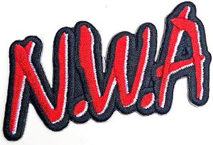 N.W.A STANDARD PATCH: CUT-OUT LOGO