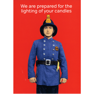 LIGHTING OF YOUR  CANDLES BIRTHDAY GREETING CARD