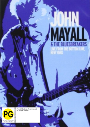 JOHN MAYALL / AND THE BLUESBREAKERS | LIVE FROM THE BOTTOM LINE NEW YORK
