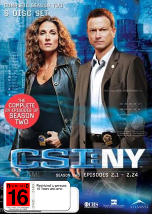CSI NEW YORK | CSI NEW YORK SEASON 2 EPISODES 2.1 - 2.24 (6DVD)