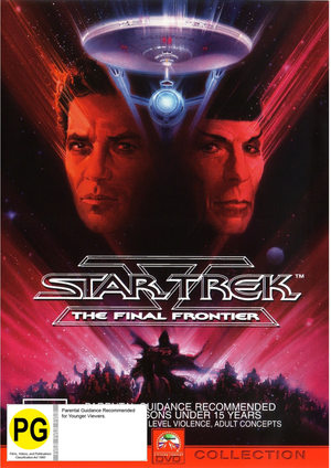 MOVIE SCI | STAR TREK 5 FINAL FRONTIER (1989) (ZONE 2)