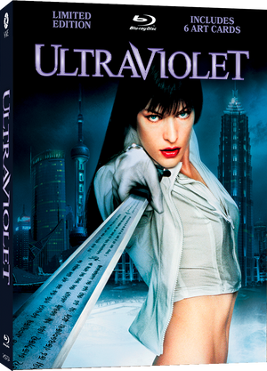 MOVIE SCI | ULTRAVIOLET (LENTICULAR HARDCOVER / ART CARDS) (2BLU -RAY DVD SET)