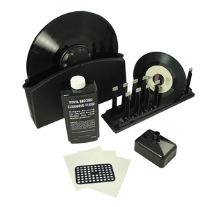 VINYL RECORD CLEANING KIT (MANUAL SPINNING CLEANER)  DC-513 WASHER    **
