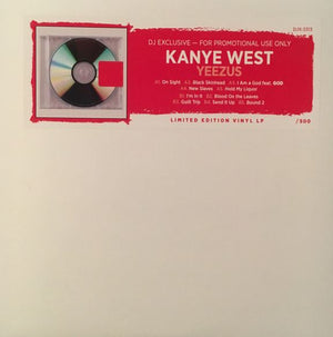 KANYE WEST | YEEZUS (UNOFFICIAL DJ EXCLUSIVE EDITION) (VINYL)