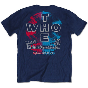 WHO NAVY LONG LIVE ROCK '79 BACK PRINT TEE